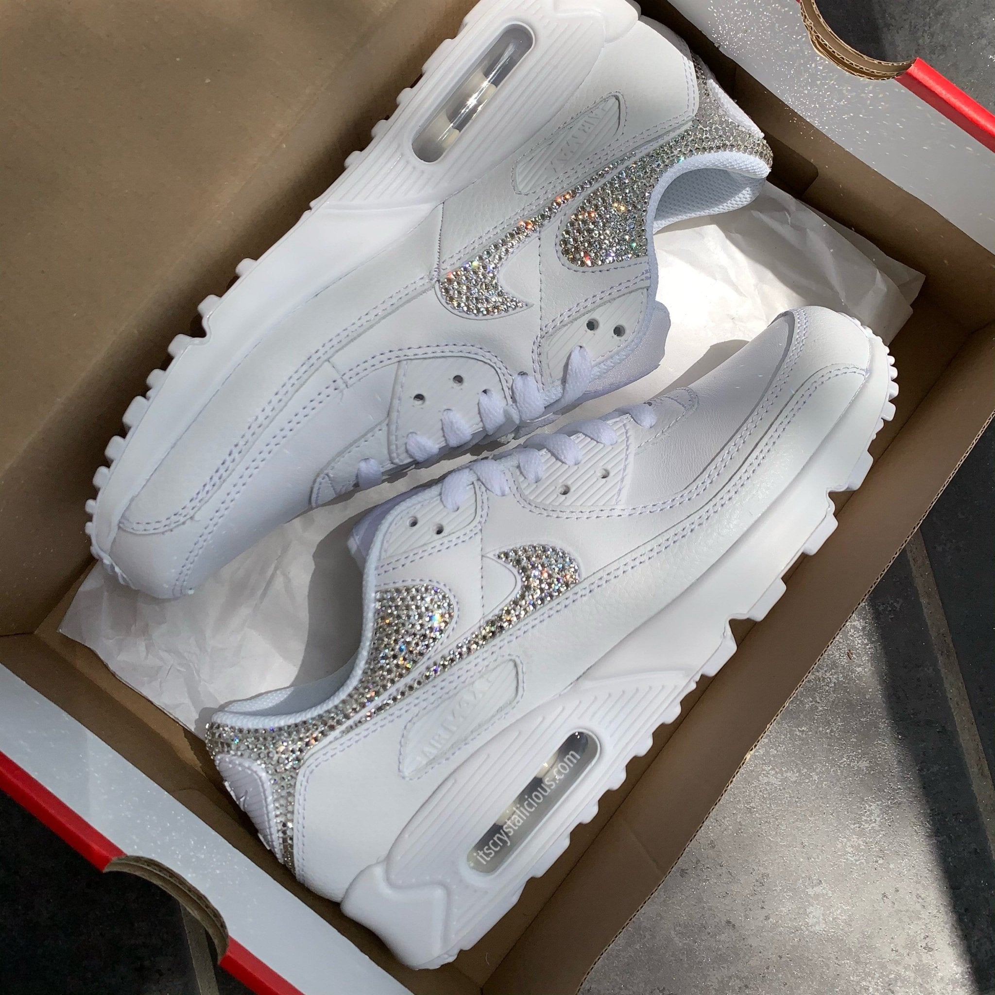 Nike Air Max 90’s - Crystal/Crystal * - It's Crystalicious®