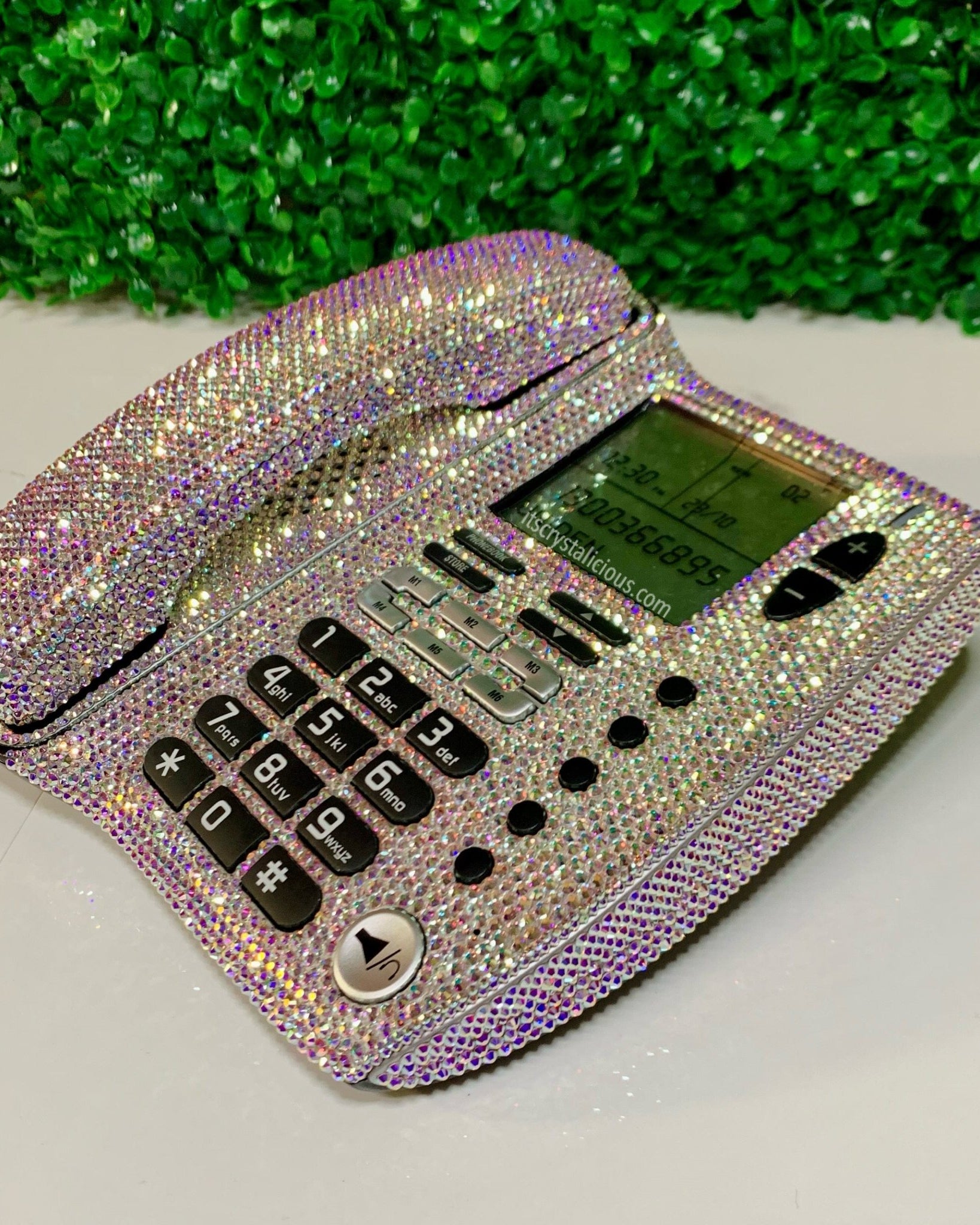 Crystalicious® Desk Phone - Crystal AB * - It's Crystalicious®