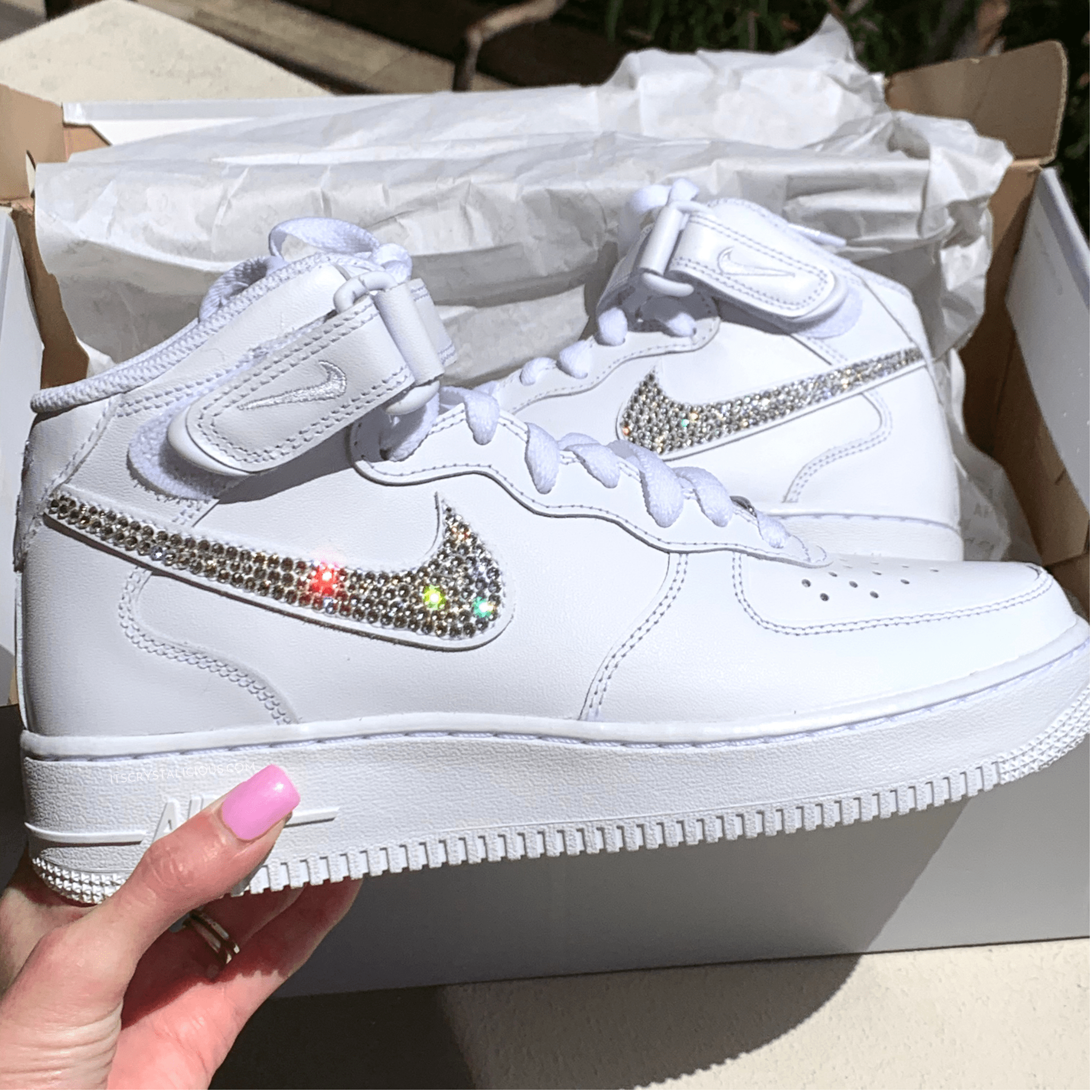 Nike Air Force 1 - Mids * - It's Crystalicious®