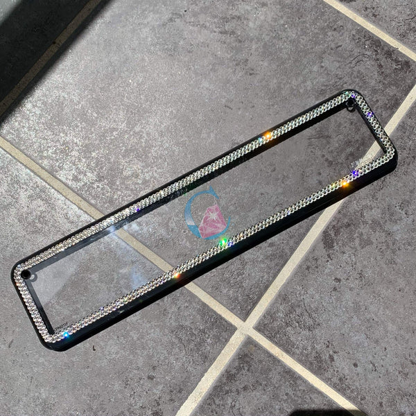 Crystalicious® Number Plate Frame - 2 rows * - It's Crystalicious®