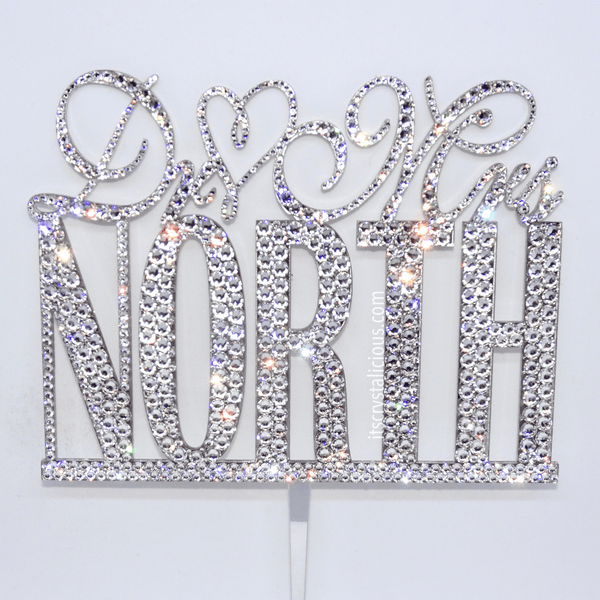 Fancy Mr ❤ Mrs Wedding Crystal Cake Topper * - It's Crystalicious®