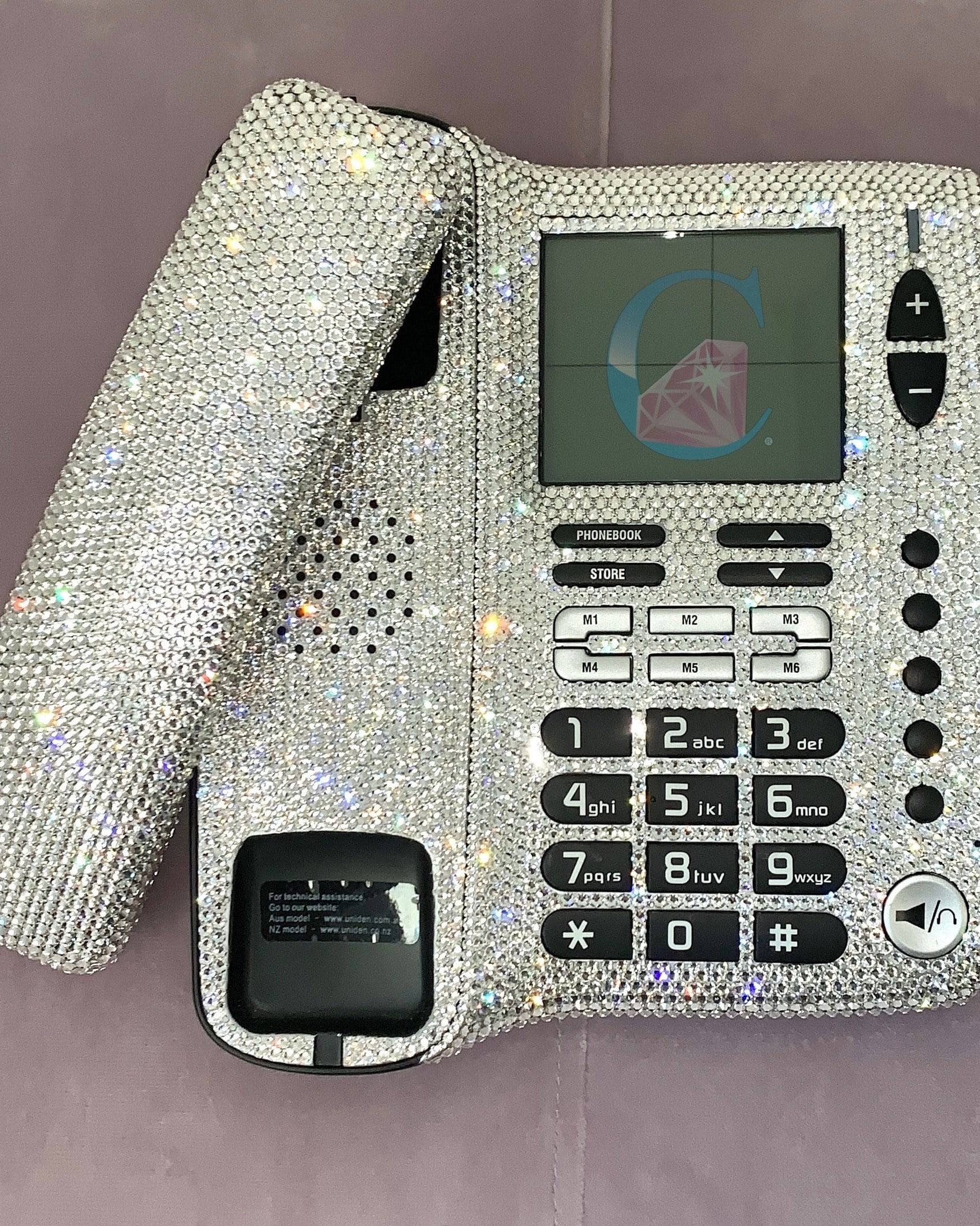 Crystalicious® Desk Phone * - It's Crystalicious®