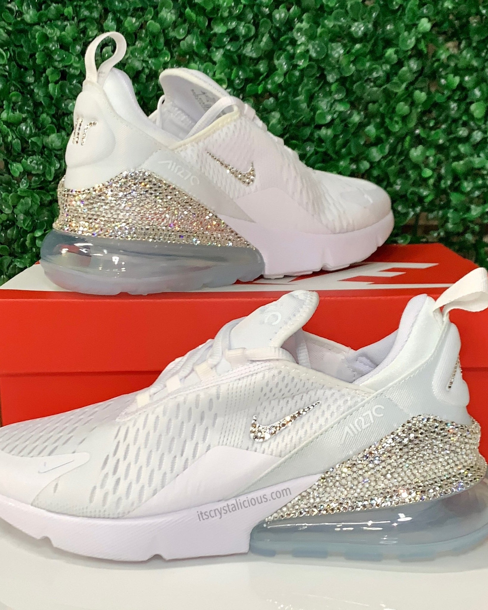 Nike Air Max 270 White/Crystal* - It's Crystalicious®