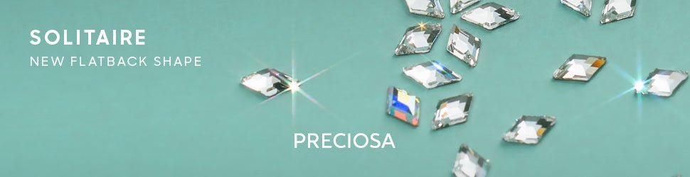 The New Preciosa® Solitaire Collection: Modern Crystal Shapes for Contemporary Design - It's Crystalicious®