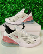 Nike Air Max 270 White/Black/Lt Rose * - It's Crystalicious®