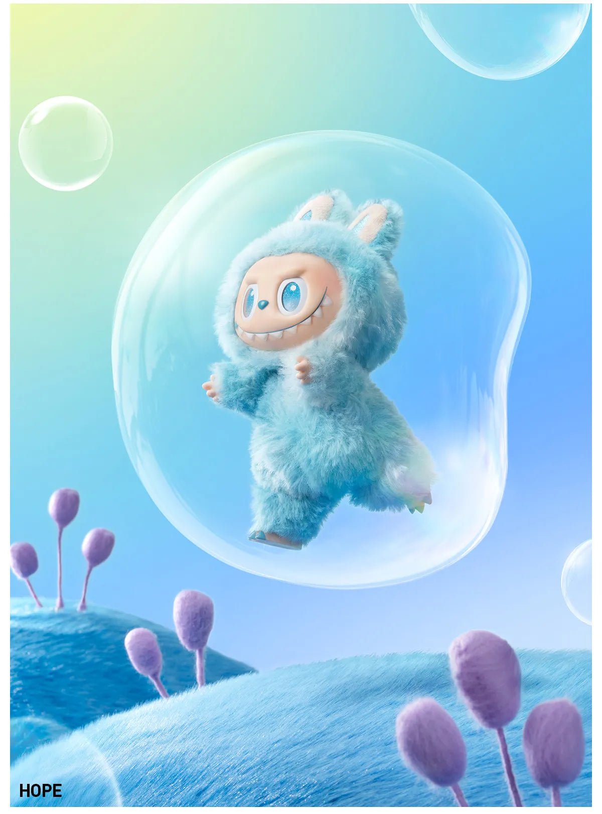 HOPE - Crystal LABUBU THE MONSTERS - Big Into Energy Vinyl Face * - It's Crystalicious®