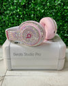 Limited Edition Soft Pink Beats By Dre Crystal Headphones - Studio Pro * - It's Crystalicious®