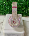 Limited Edition Soft Pink Beats By Dre Crystal Headphones - Studio Pro * - It's Crystalicious®