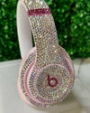 Limited Edition Soft Pink Beats By Dre Crystal Headphones - Studio Pro * - It's Crystalicious®