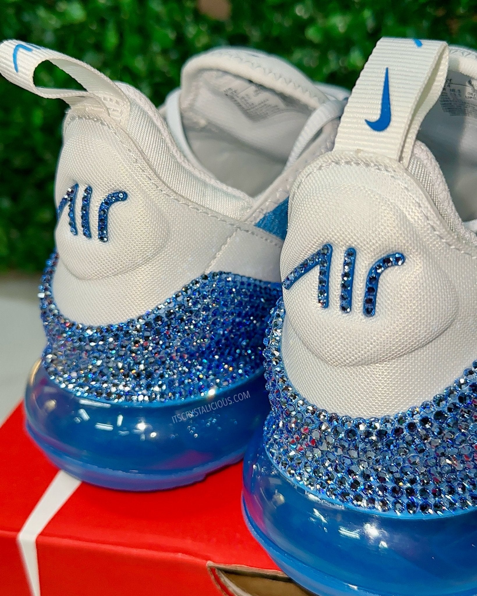 Nike Air Max 270 Dutch Blue Crystals - It's Crystalicious®