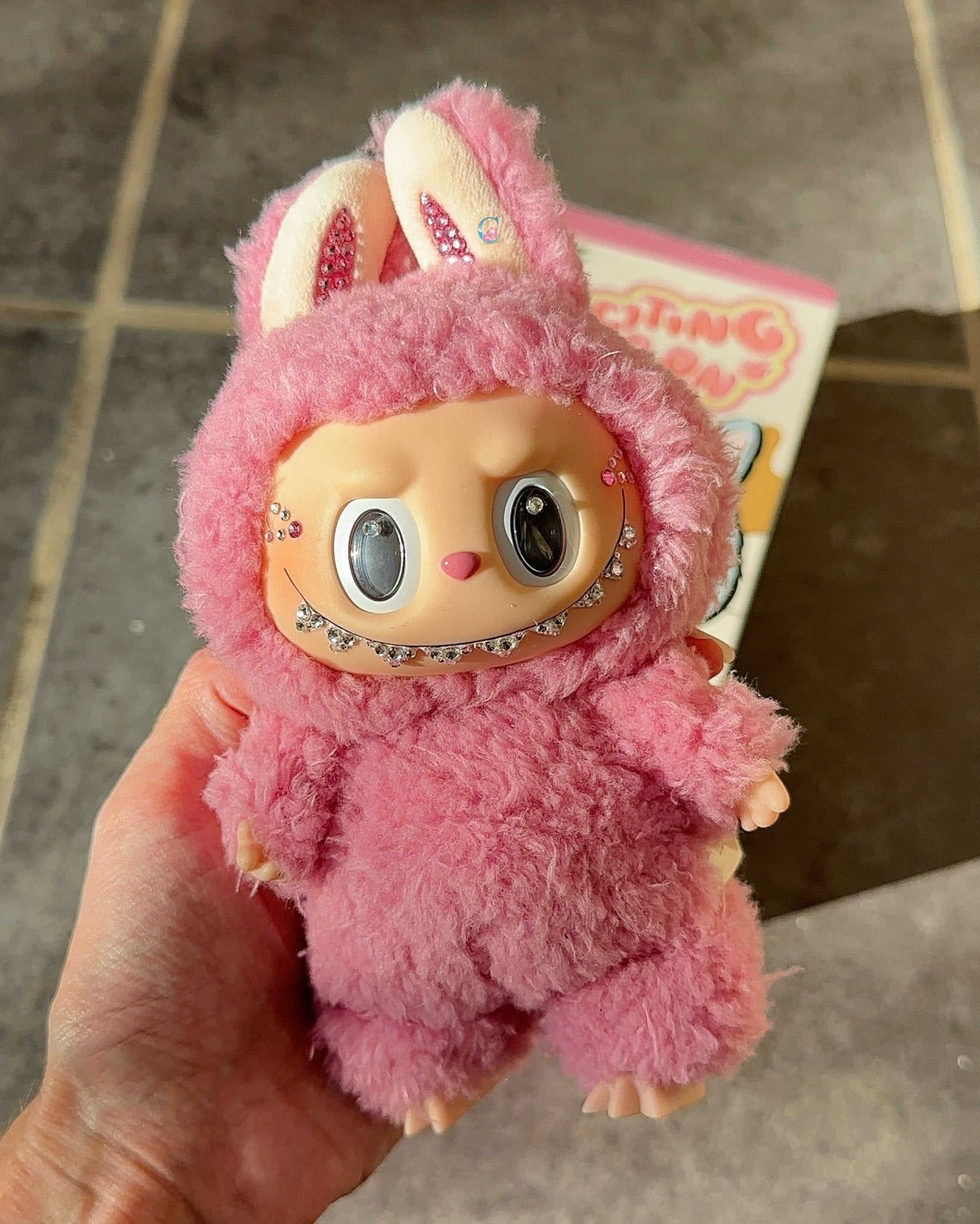 RTS - Lychee Berry - Crystal LABUBU THE MONSTERS - Exciting Macaron Vinyl Face* - It's Crystalicious®