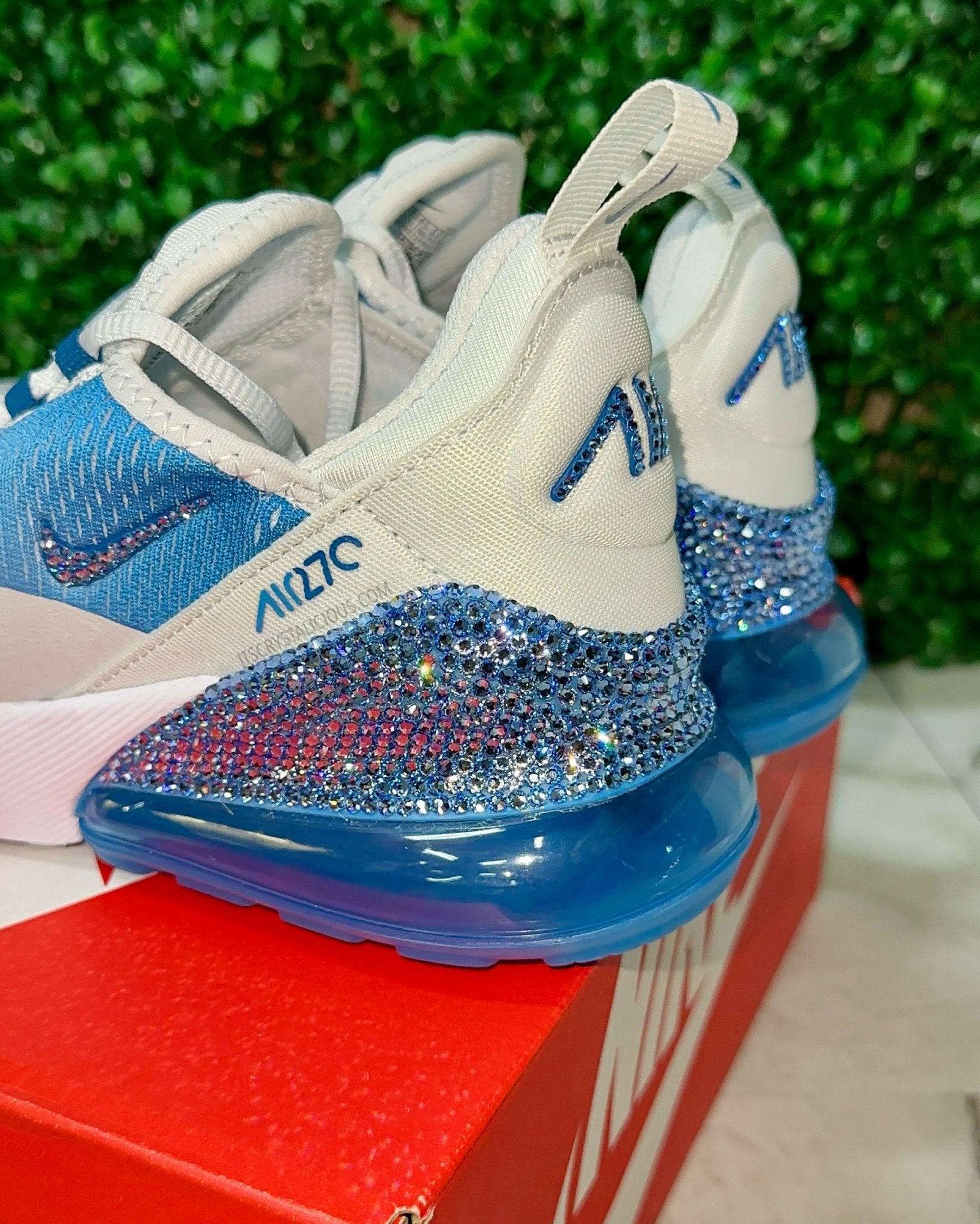 Nike Air Max 270 Dutch Blue Crystals - It's Crystalicious®