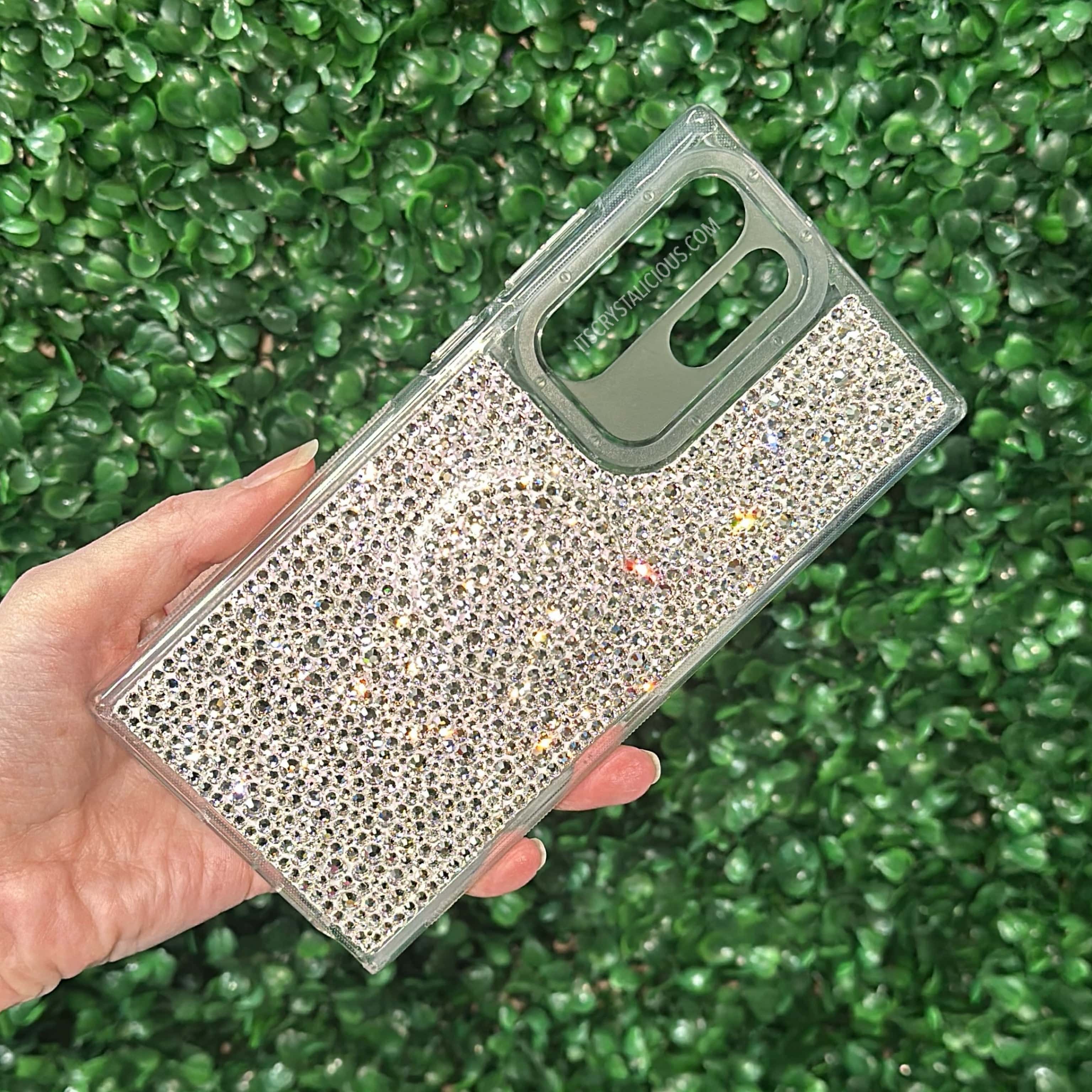 Multi Crystal Grip Bumper Phone Cover - Clear/Crystal * - It's Crystalicious®