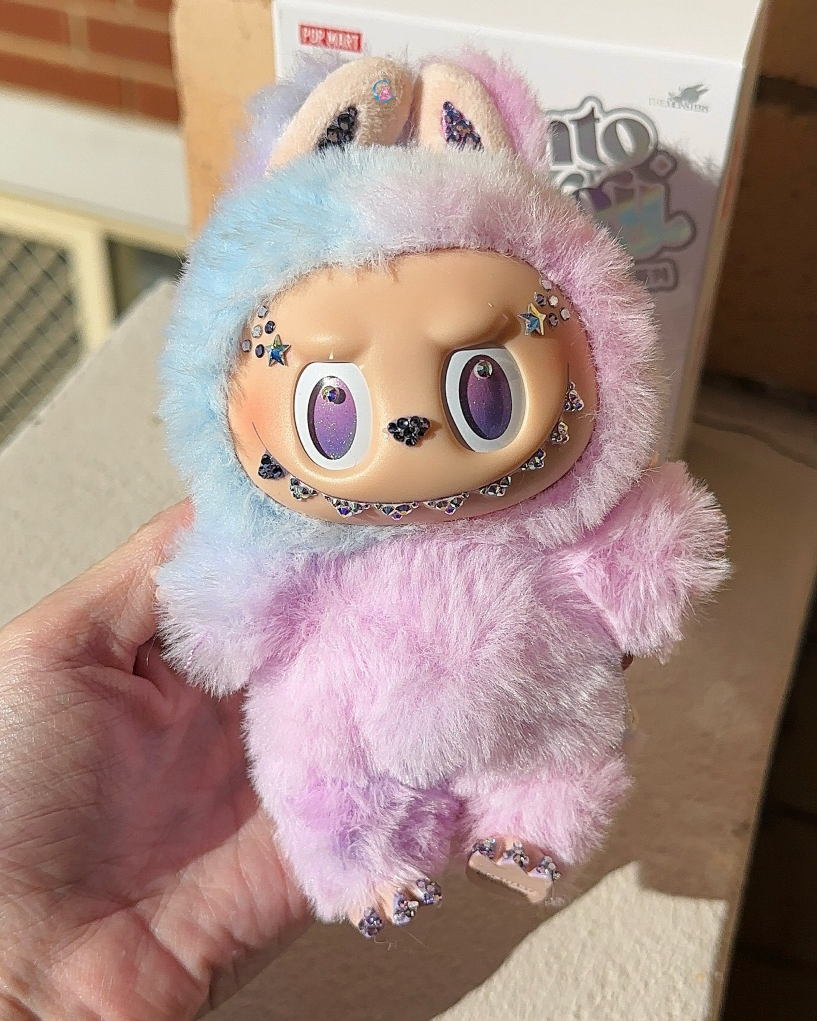 LUCK - Crystal LABUBU THE MONSTERS - Big Into Energy Vinyl Face * - It's Crystalicious®