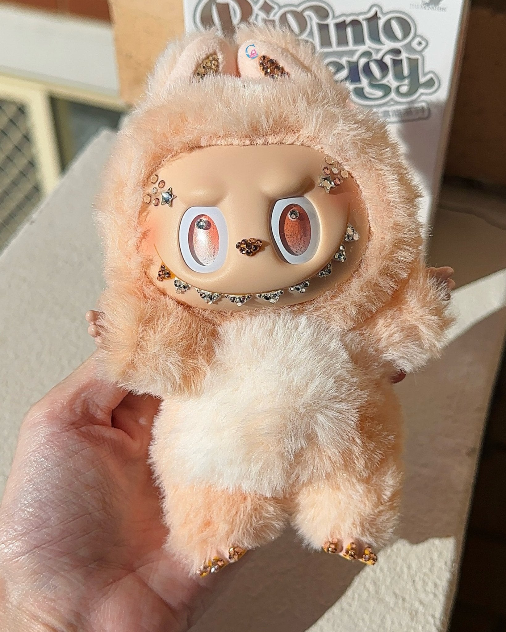 HAPPINESS Crystal LABUBU THE MONSTERS - Big Into Energy Vinyl Face * - It's Crystalicious®