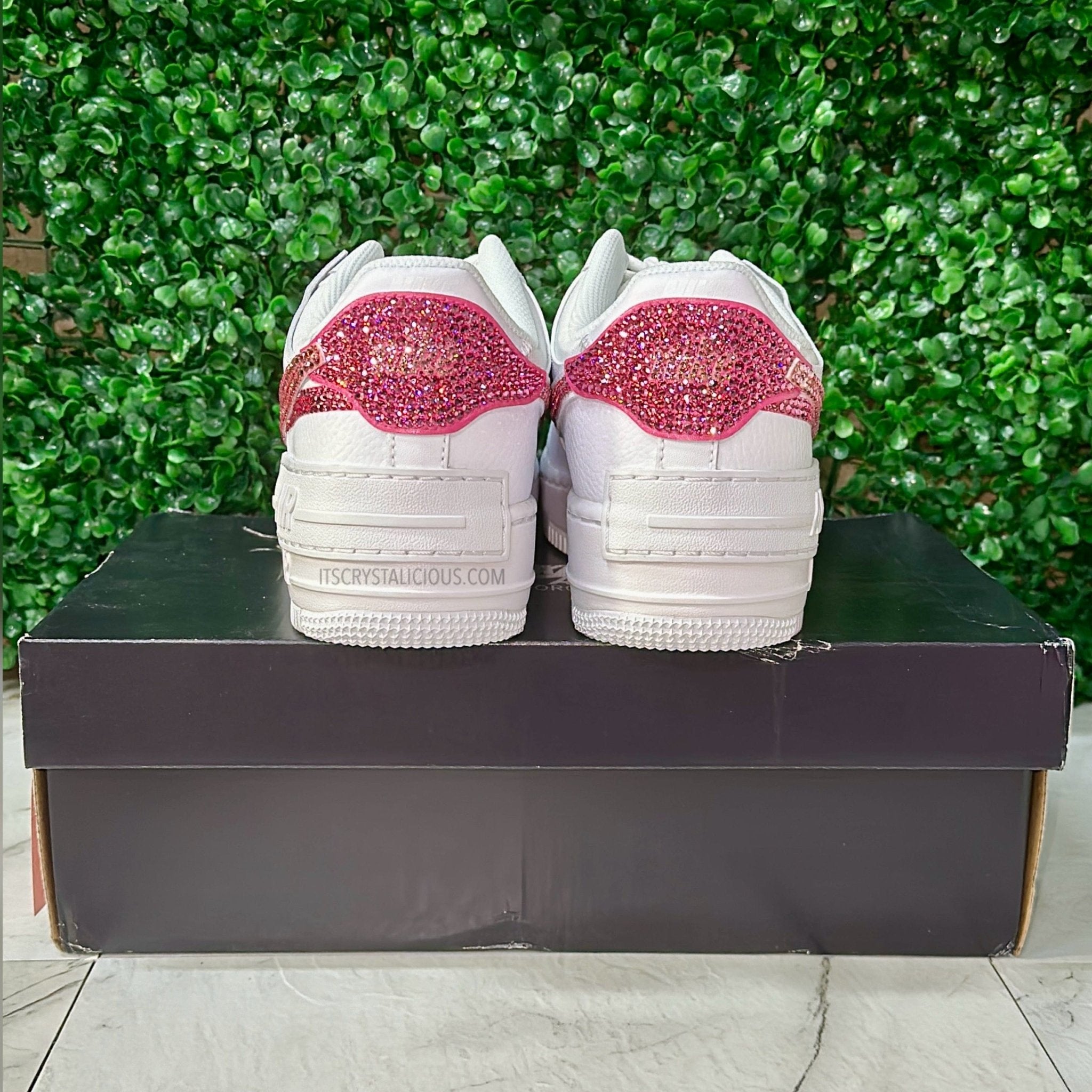 Nike Air Force 1 Shadow - Lt Rose/Rose * - It's Crystalicious®
