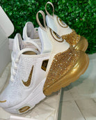 Nike Air Max 270 Premium - Team Gold Custom Crystal* - It's Crystalicious®