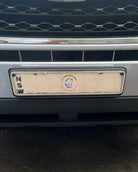 Set of 2 - Crystalicious® 2 Row Number Plate Frame Covers/Crystal* - It's Crystalicious®