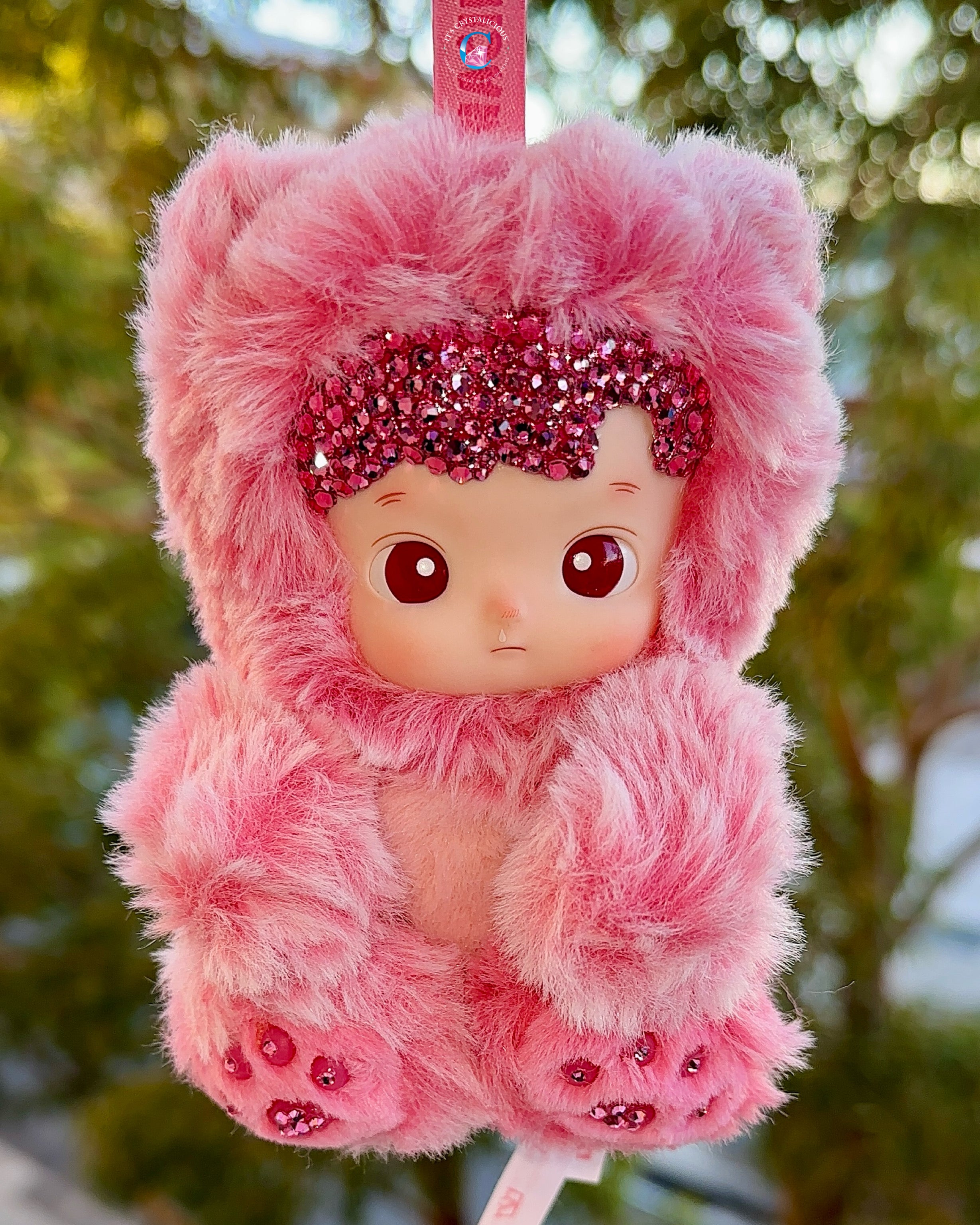 HACiPUPU GUMMY BEAR 2点 ラブブCrystal ball Crystal HACIPUPU Gummy Bear Series-Vinyl Plush Pendant