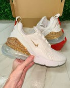 Nike Air Max 270 White/Golden Honey* - It's Crystalicious®