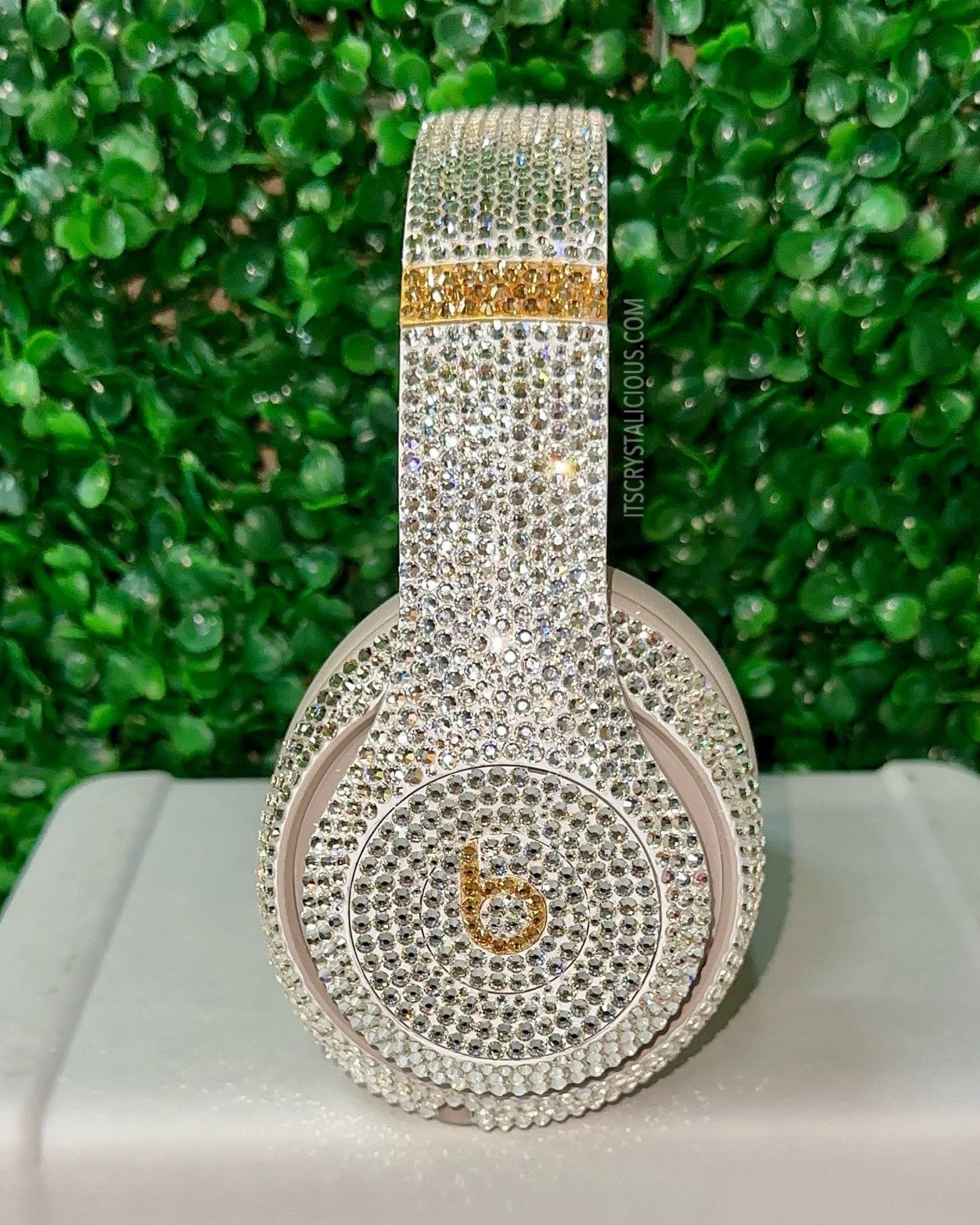 Studio Pro Beats By Dre Crystal Headphones - Sandstone/Crystal/Golden Honey * - It's Crystalicious®