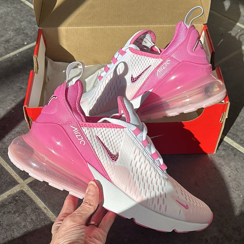 Nike Air Max 270 White/Playful Pink/Rose - Minimal*