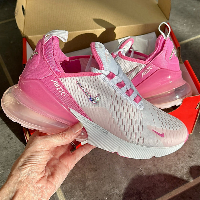 Nike Air Max 270 White/Playful Pink/Crystal - Minimal*