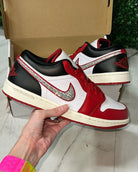 Jordan 1 - Gym Red/White/Black - Lows* - It's Crystalicious®