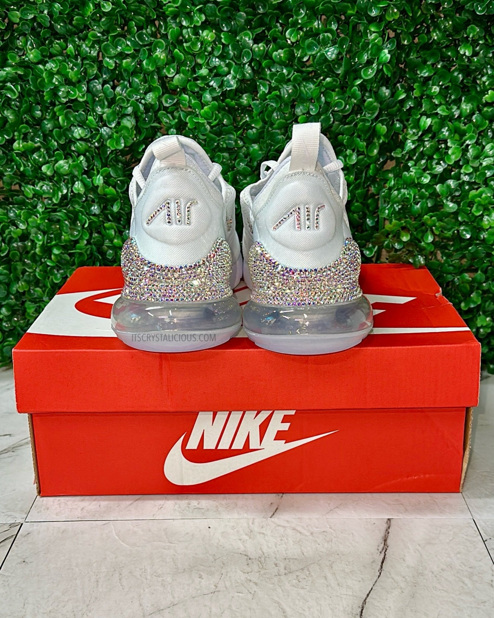 Nike Air Max 270 White/Crystal AB* - It's Crystalicious®