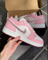 Jordan 1 - White/Pearl Pink - Lows*