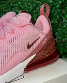 Nike Air Max 270 Pink Smoke: Custom Crystal - It's Crystalicious®