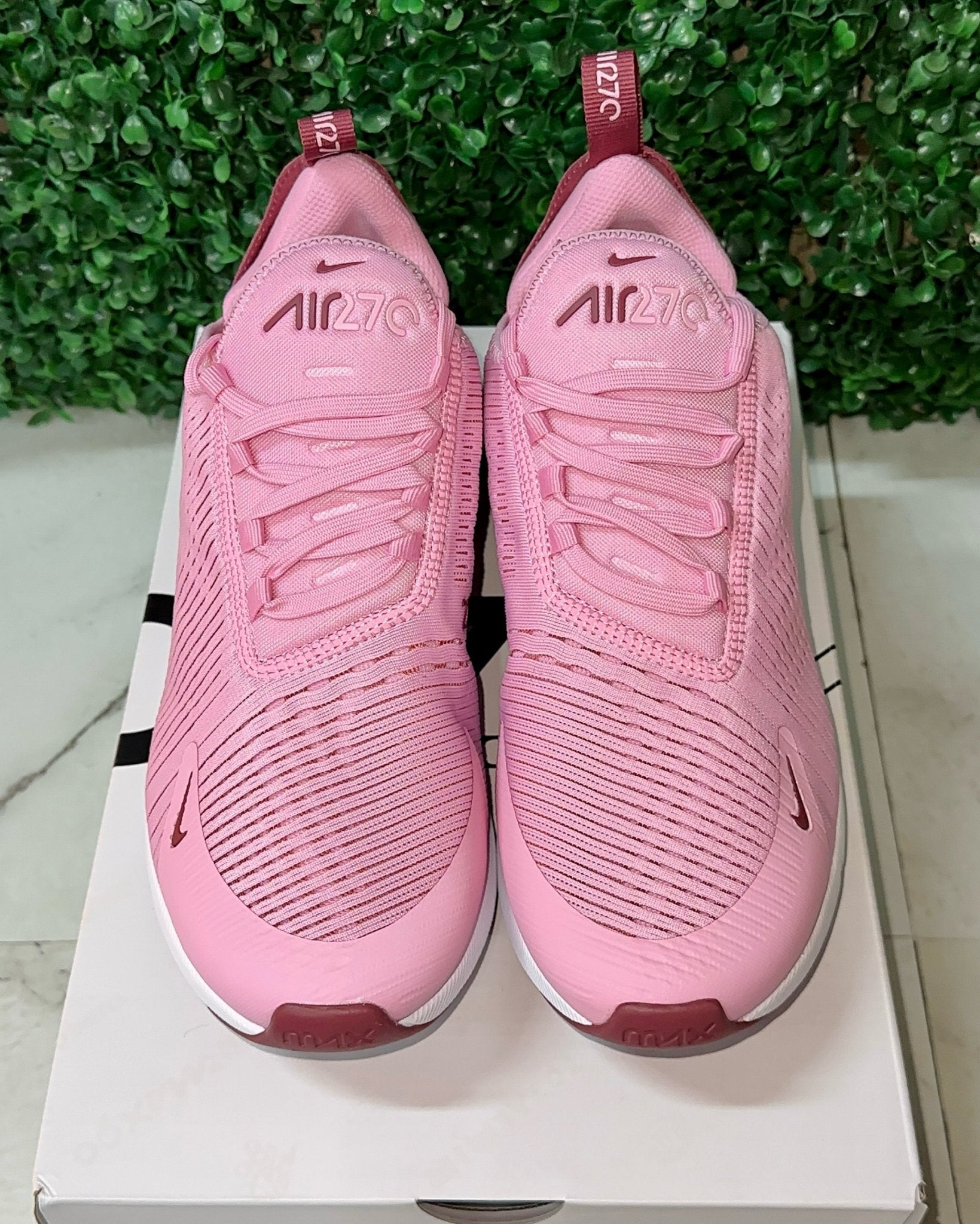 Nike Air Max 270 Pink Smoke: Custom Crystal - It's Crystalicious®