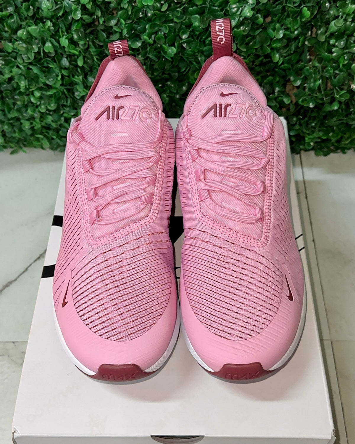 Nike Air Max 270 Pink Smoke: Custom Crystal - It's Crystalicious®