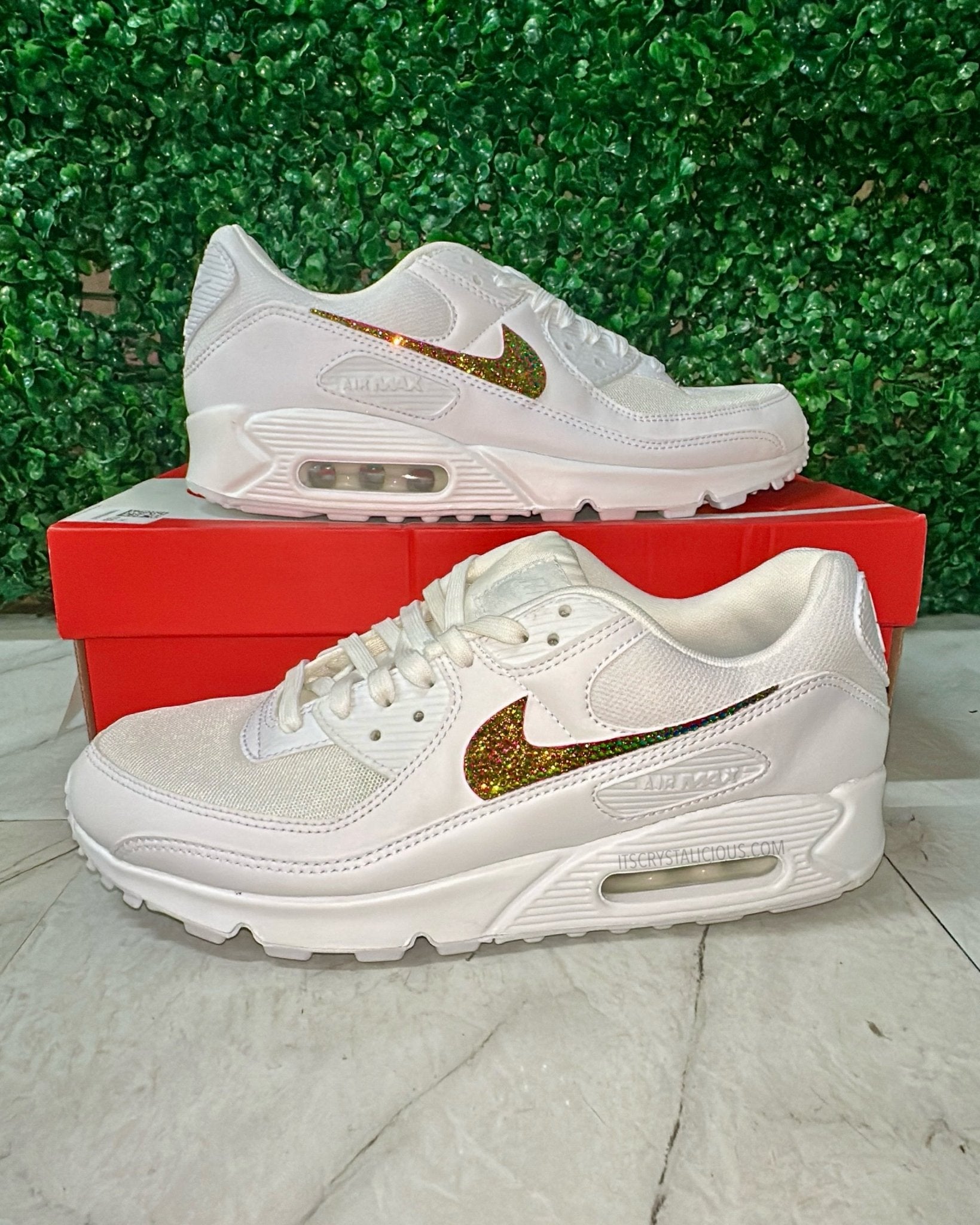Nike Air Max 90 - White/Vitrail Medium* - It's Crystalicious®