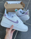 Nike Air Force 1 - Ticks/Heel Cap - Vitrail Lt/Crystal * - It's Crystalicious®