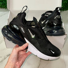RTS Nike Air Max 270 Black/White/Crystal - Minimal - Size US 9 * - It's Crystalicious®