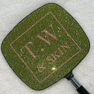 Handheld Crystal Make up Mirror - Apricot/Olivine * - It's Crystalicious®