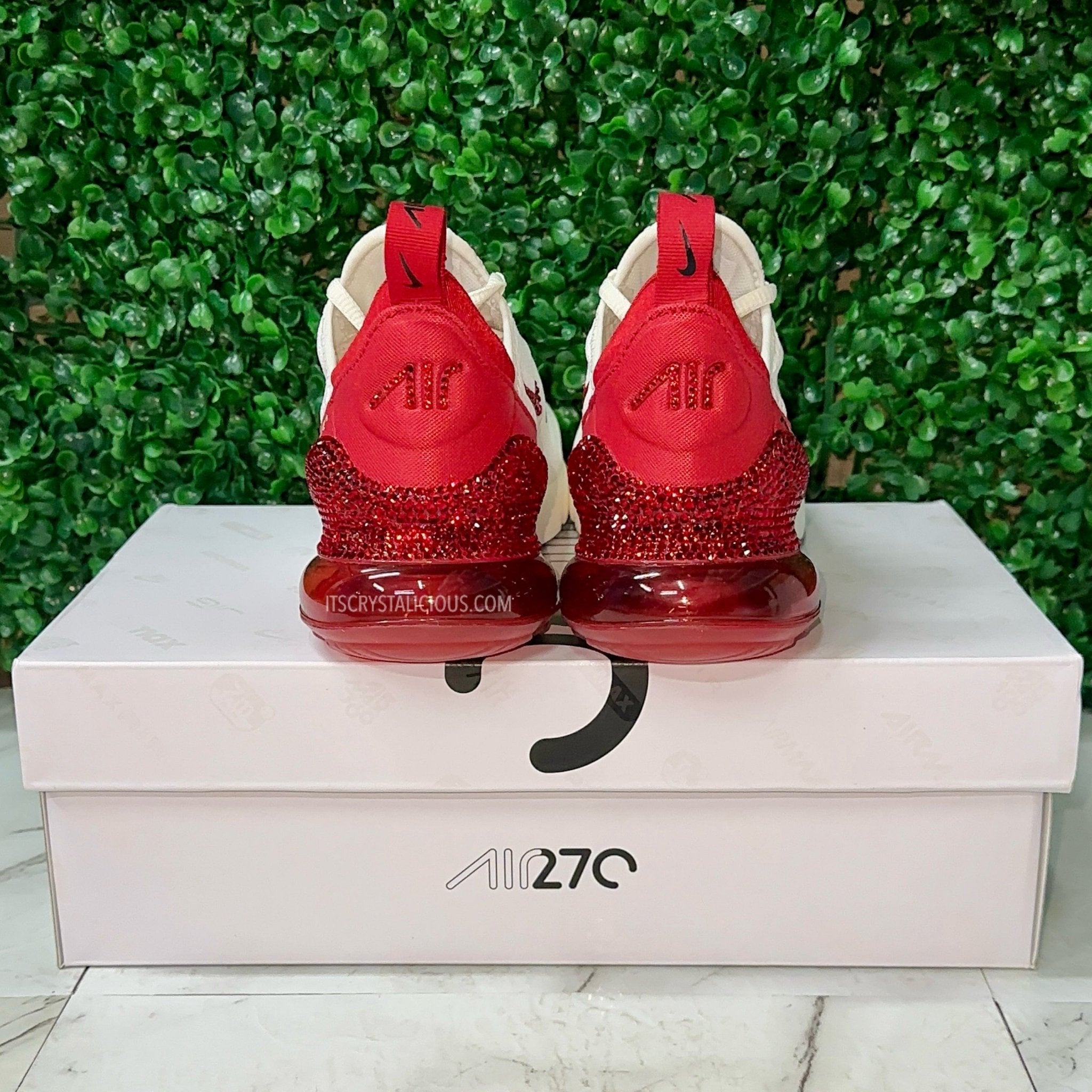 Nike Air Max 270 Gym Red/Sail * - It's Crystalicious®