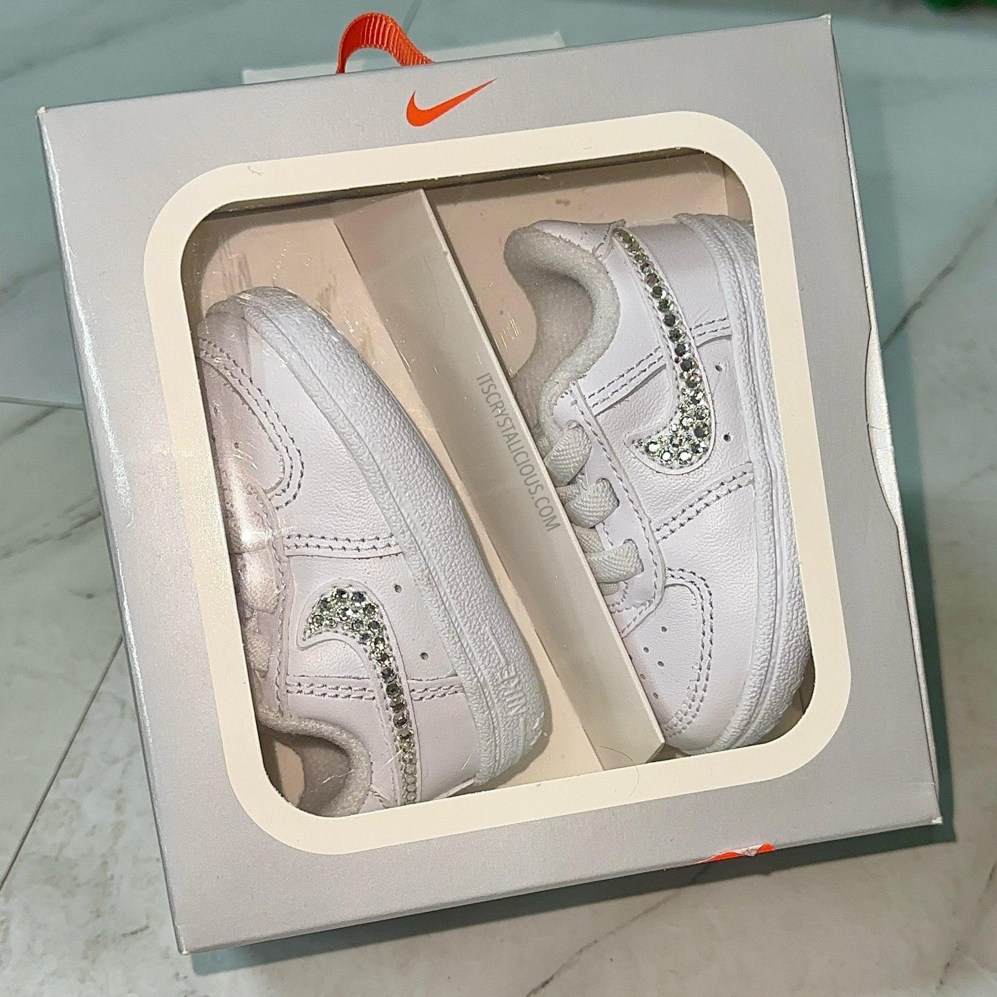 Baby Crib Nike Air Force 1 - Crystal * - It's Crystalicious®