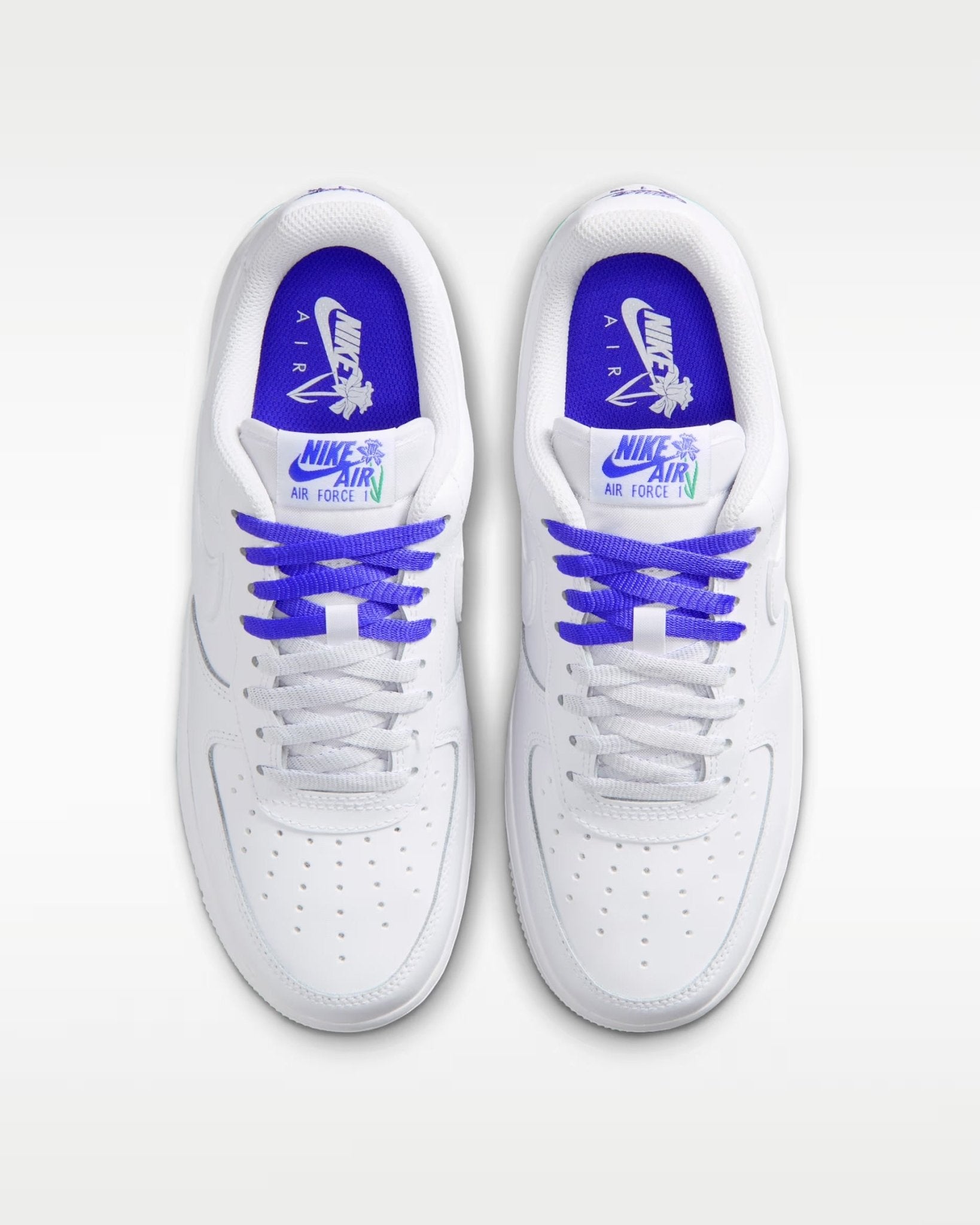 Nike Air Force 1 - Blue Hibiscus * - It's Crystalicious®