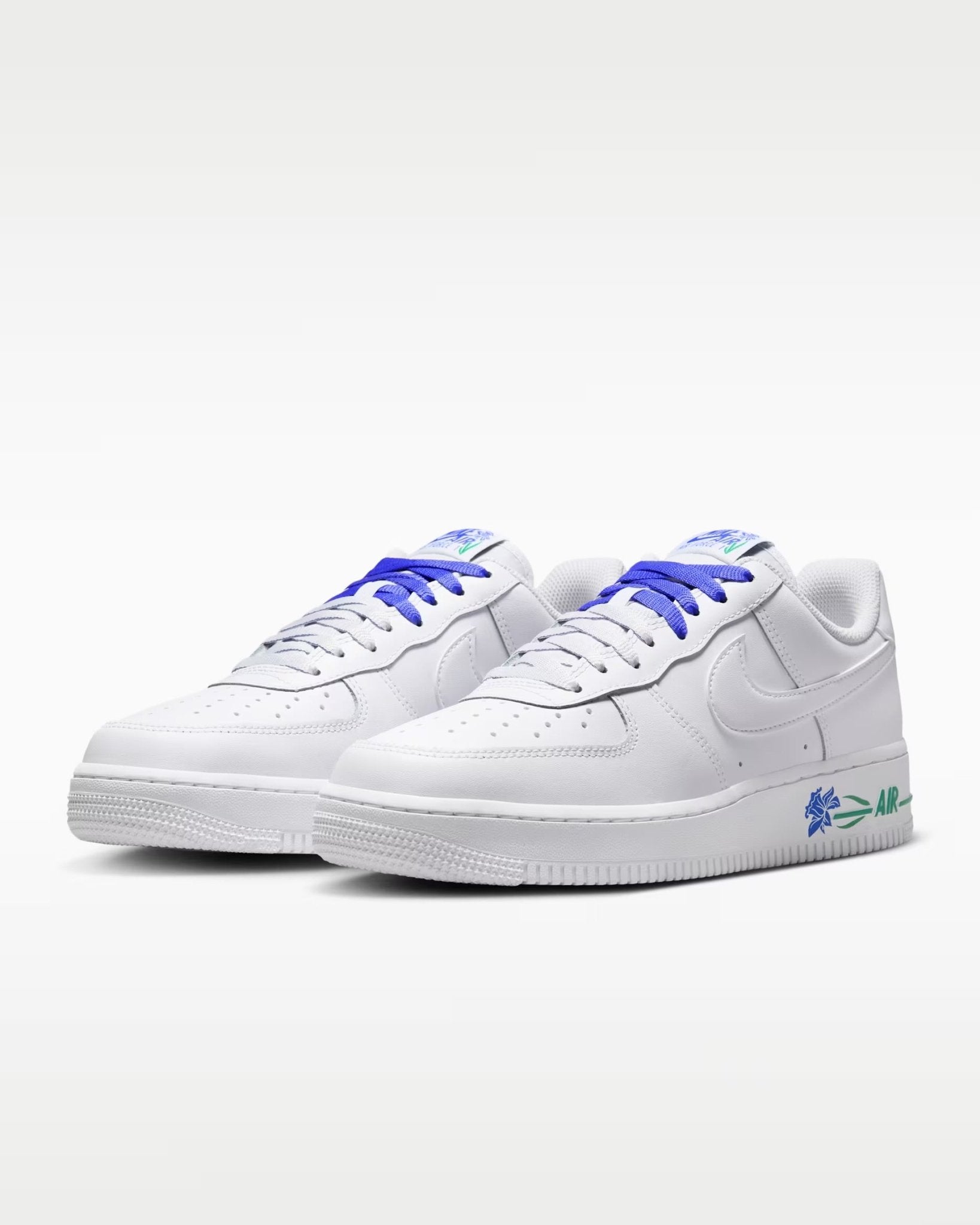 Nike Air Force 1 - Blue Hibiscus * - It's Crystalicious®
