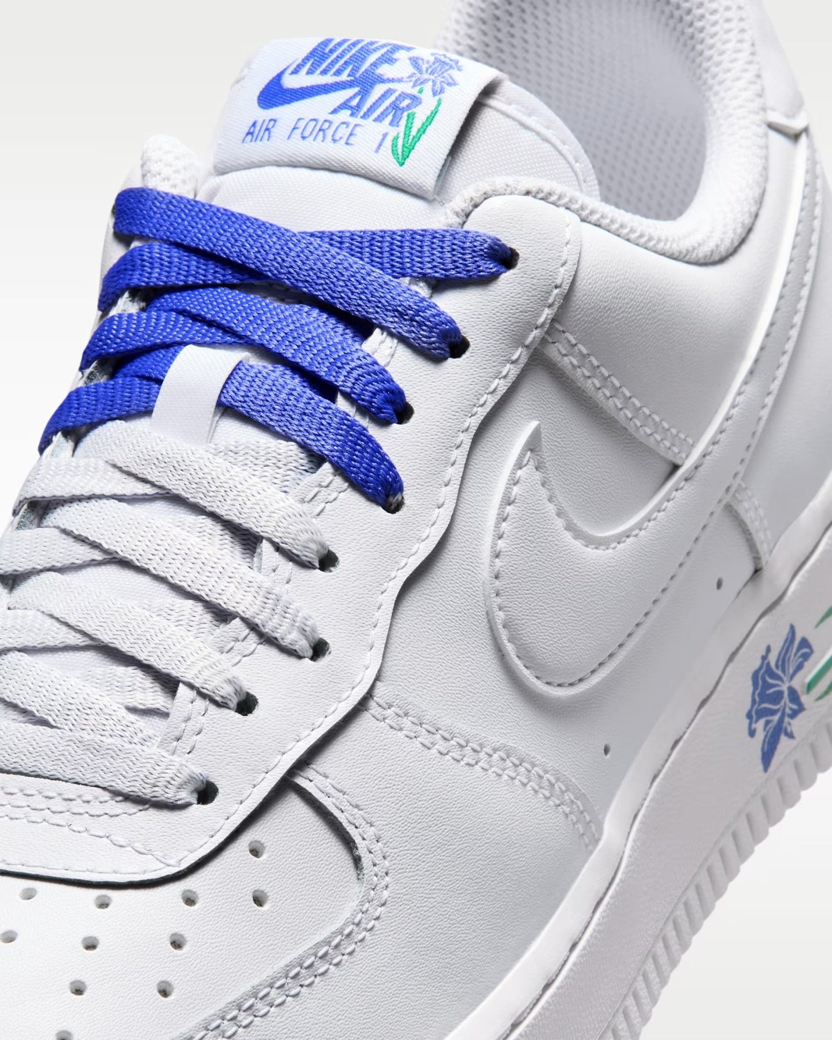 Nike Air Force 1 - Blue Hibiscus * - It's Crystalicious®