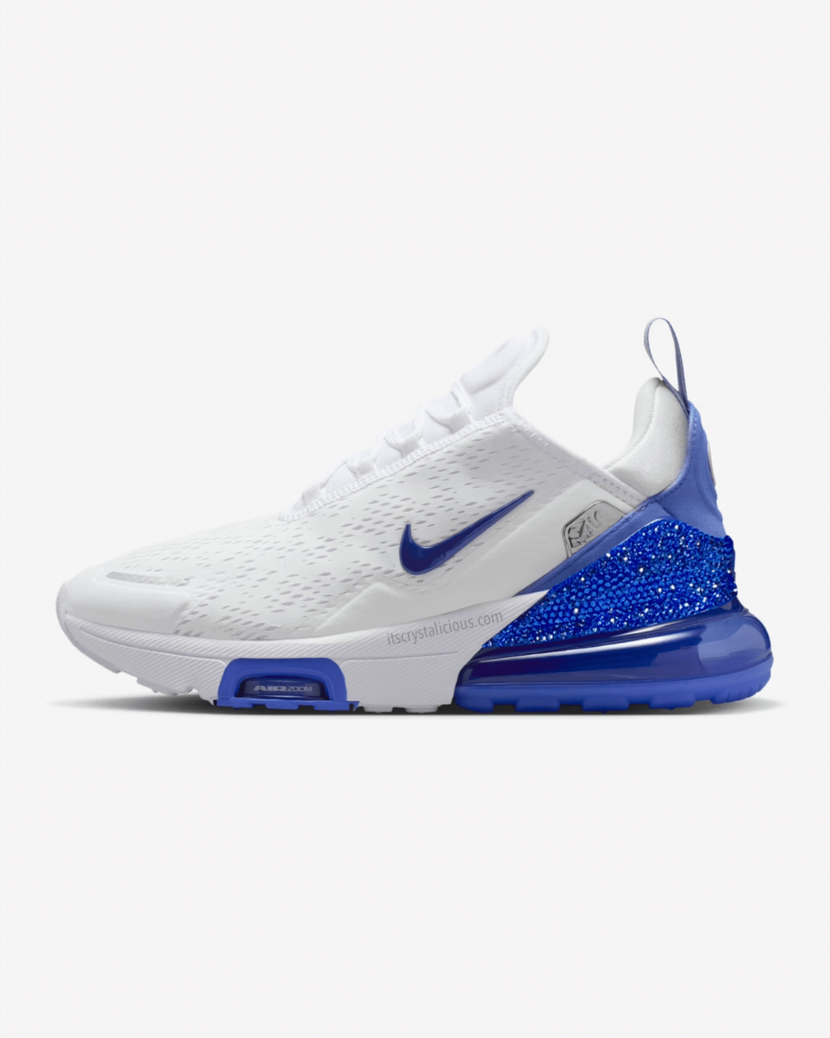 Nike Air Max 270 Plus - Sapphire Custom Crystal - It's Crystalicious®