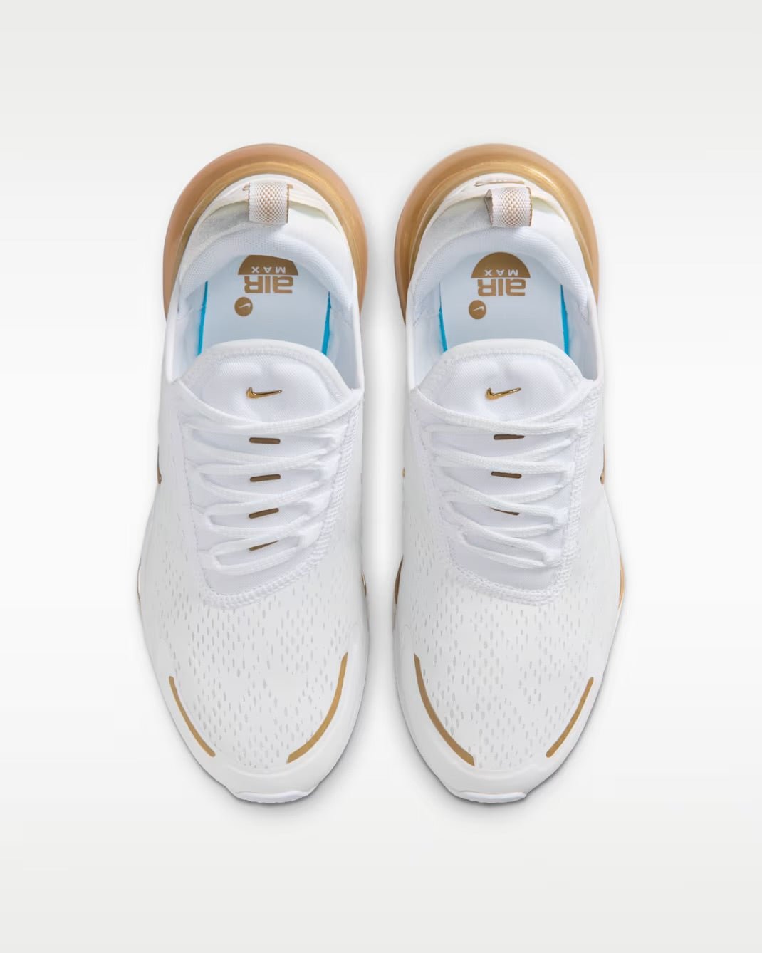 Nike Air Max 270 Premium - Team Gold Custom Crystal* - It's Crystalicious®