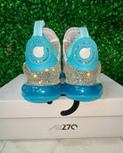 Nike Air Max 270 Premium - Teal Tint Custom Crystal - It's Crystalicious®