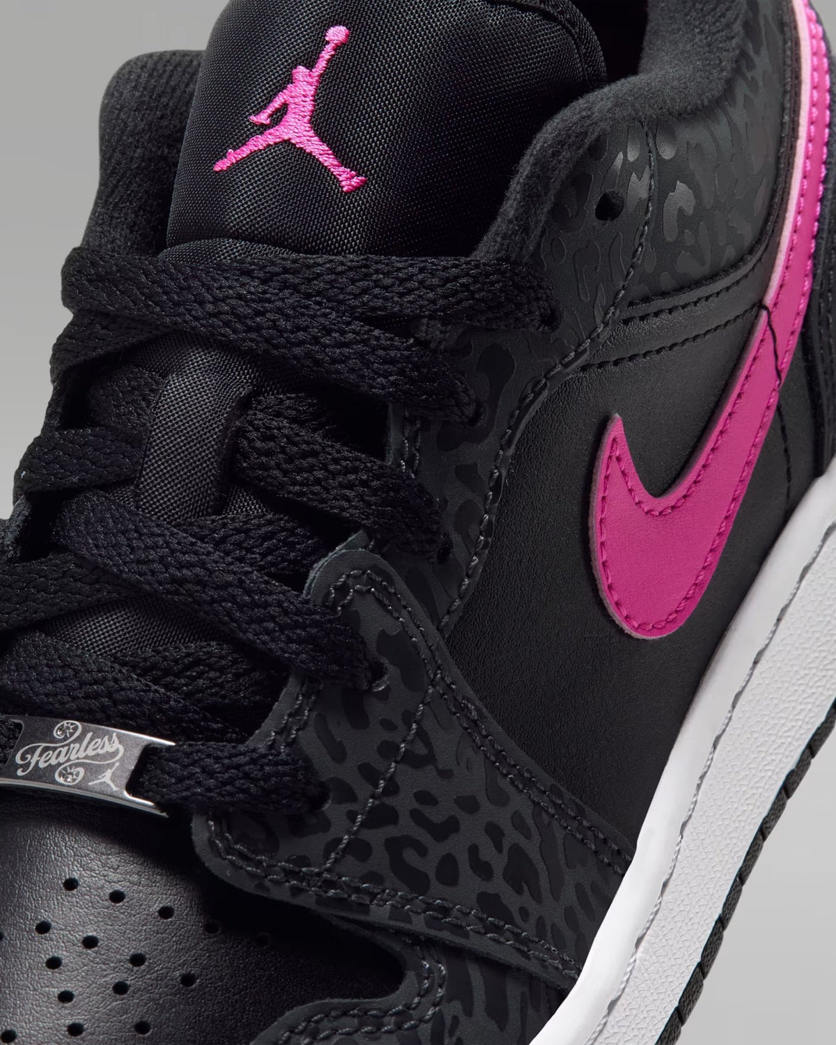Jordan 1 - Fuchsia Leopard/Crystals - Lows - It's Crystalicious®