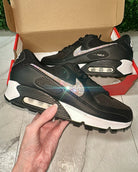 Nike Air Max 90’s - Black/White* - It's Crystalicious®