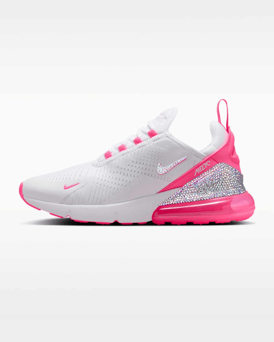 Nike Air Max 270 Hyper Pink: Custom Crystal - It's Crystalicious®