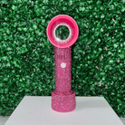 Handheld Portable Crystal Lash Fan * - It's Crystalicious®