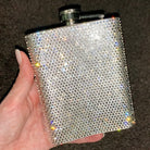 Crystalicious® Initial Stainless Hip Flask * - It's Crystalicious®